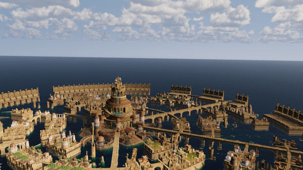 City of Atlantis city building
